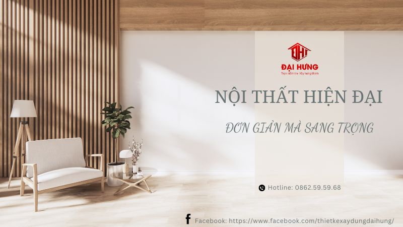 Phong cách nội thất hiện đại