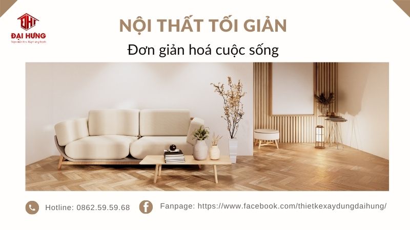 Phong cách nội thất tối giản