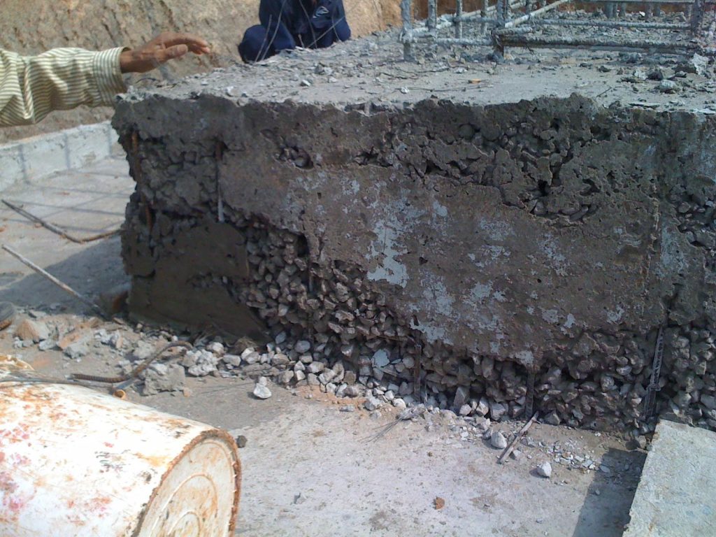 Kinh nghiệm xử lý bê tông rỗ hở