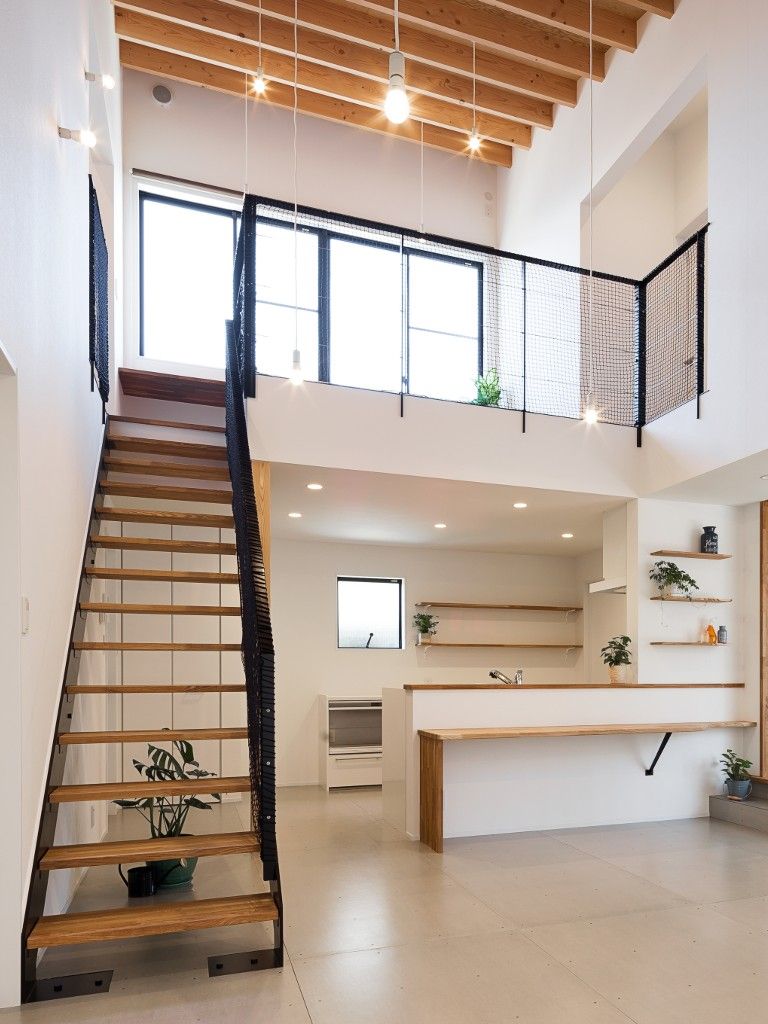 nhà gác lửng phong cách Scandinavian