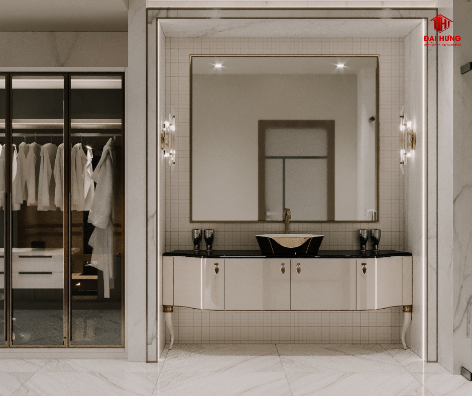 thiết kế nội thất nhà chú Quyến