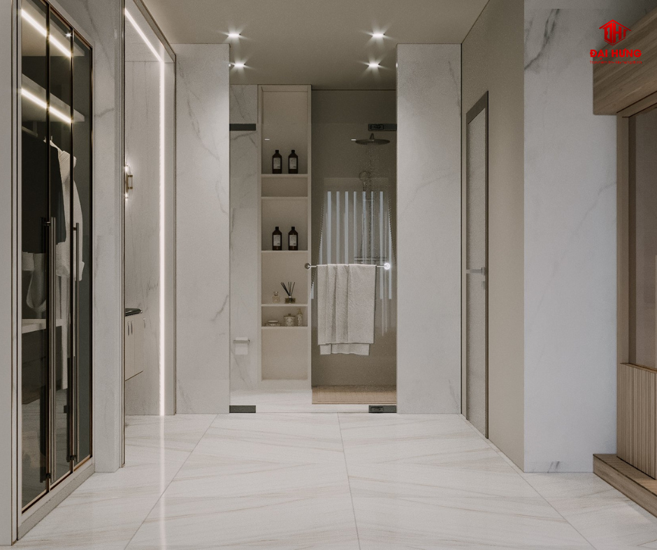 thiết kế nội thất nhà chú Quyến