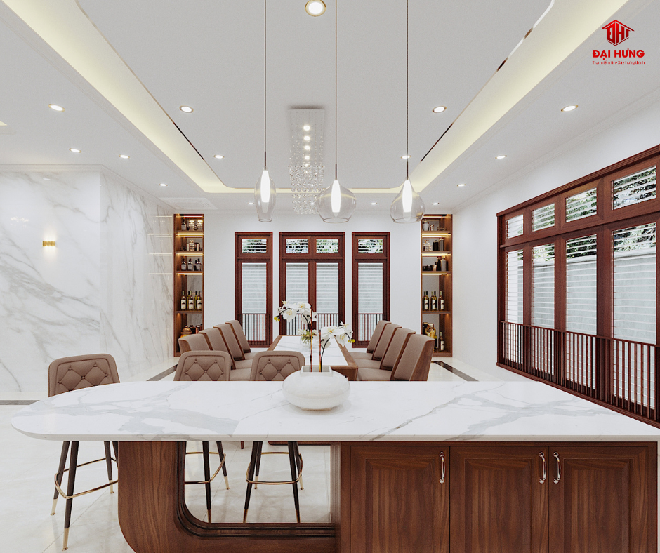 thiết kế nội thất nhà chú Quyến