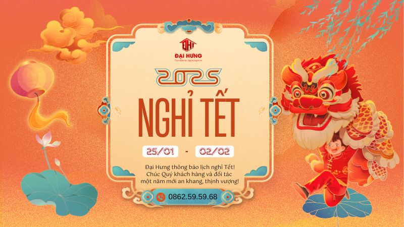 Thông báo lịch nghỉ Tết