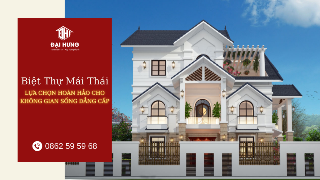 biệt thự mái thái